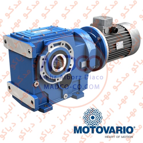 الکتروگیربکس حلزونی یا مکعبی موتوواریو Motovario