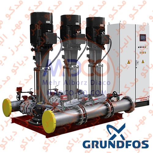 بوسترپمپ آتش نشانی گراندفوس Grundfos